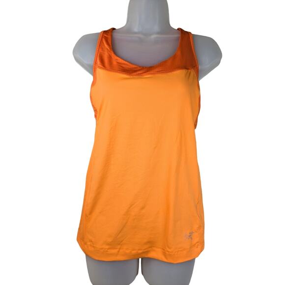 Arc'teryx Tops - Arc'teryx Tank Top Womens Large Atom LT Orange Athletic Wear Fitness Hiking Gym